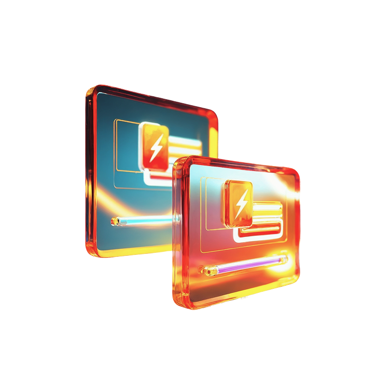 Design - 3D icon representing UI/UX design and creative process