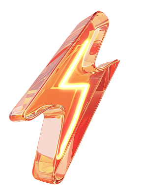 FlashPoint lightning bolt logo - dynamic energy symbol
